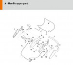 Stihl MB 545.0 VR Vario Drive Mulching Lawn Mower Spare Parts